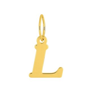 Pendentif lettre L, OR jaune 750/1000 ROBBEZ MASSON
