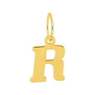 Pendentif lettre R, OR jaune 750/1000 ROBBEZ MASSON