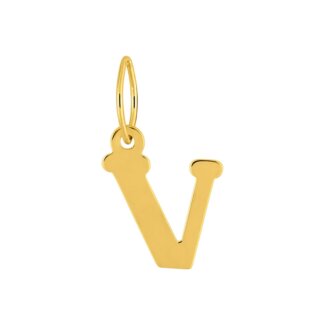 Pendentif lettre V, OR jaune 750/1000 ROBBEZ MASSON