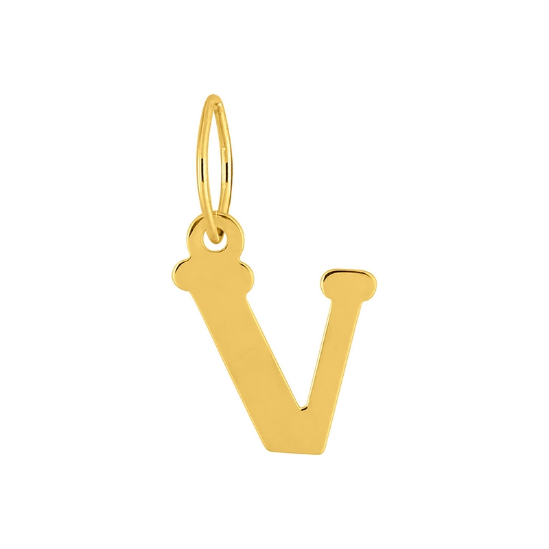 pendentif-lettre-V-or-jaune-750-robbez-masson-2950-1V Pendentif lettre V, OR jaune 750/1000 ROBBEZ MASSON