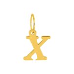 Pendentif lettre X, OR jaune 750/1000 ROBBEZ MASSON