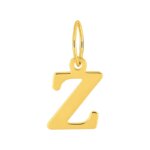 Pendentif lettre Z, OR jaune 750/1000 ROBBEZ MASSON