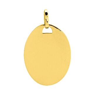 Pendentif ovale Or jaune 750/1000 ROBBEZ MASSON