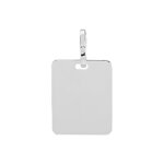 Pendentif Plaque Or blanc 750/1000 ROBBEZ MASSON
