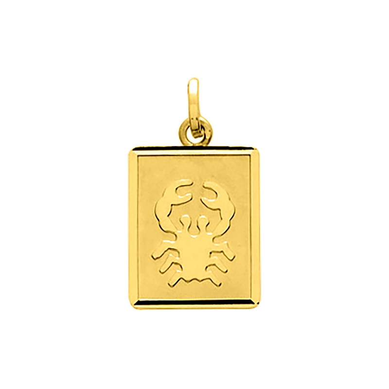 Pendentif Zodiaque Cancer Or jaune 750/1000 ROBBEZ MASSON
