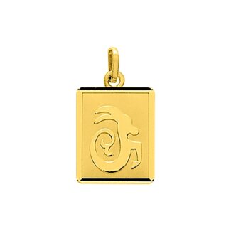 Pendentif Zodiaque Capricorne Or jaune 750/1000 ROBBEZ MASSON
