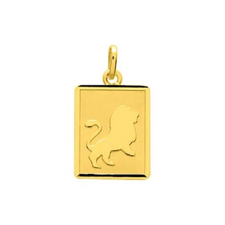 Pendentif Zodiaque Lion Or jaune 750/1000 ROBBEZ MASSON