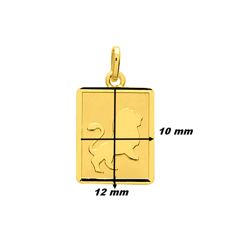 pendentif-zodiaque-lion-or-jaune-750-robbez-masson-73224-dimensions Pendentif Zodiaque Lion Or jaune 750/1000 ROBBEZ MASSON, dimensions