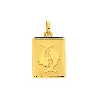 Pendentif Zodiaque Poissons Or jaune 750/1000 ROBBEZ MASSON