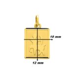 Pendentif Zodiaque Sagittaire Or jaune 750/1000 ROBBEZ MASSON