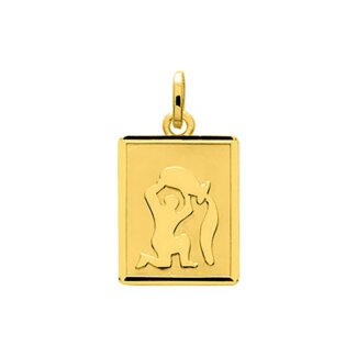 Pendentif Zodiaque Verseau Or jaune 750/1000 ROBBEZ MASSON