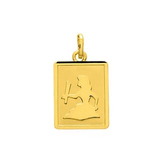 Pendentif Zodiaque Vierge Or jaune 750/1000 ROBBEZ MASSON