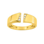 Bague Femme Or jaune 750/10 et Diamants ROBBEZ MASSON