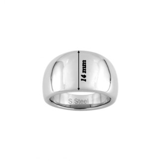 Bague large Femme Acier inoxydable ROBBEZ MASSON, largeur
