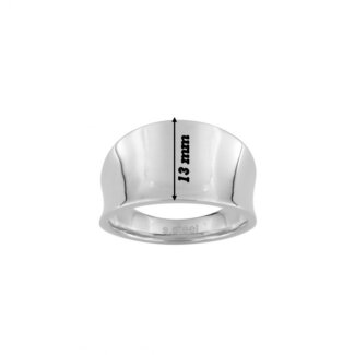 Bague large Femme Acier inoxydable ROBBEZ MASSON, largeur