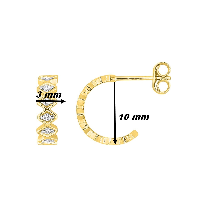 Boucles-d-oreilles-Femme-demi-creoles-Or-jaune-750-et-Diamants-robbez-masson-2-7364-33-dimensions Boucles d’oreilles demi créoles Femme Or jaune 750/1000 et Diamants ROBBEZ MASSON, dimensions