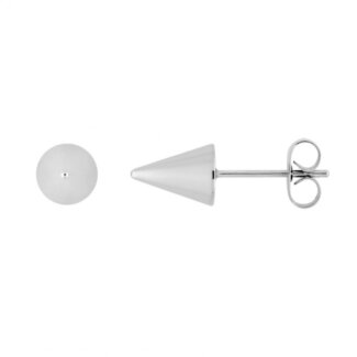 Boucles d’oreilles clous, cône Femme Acier inoxydable ROBBEZ MASSON