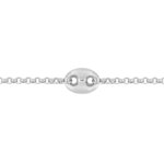 Bracelet Femme Grain de café Argent 925/1000 ROBBEZ MASSON