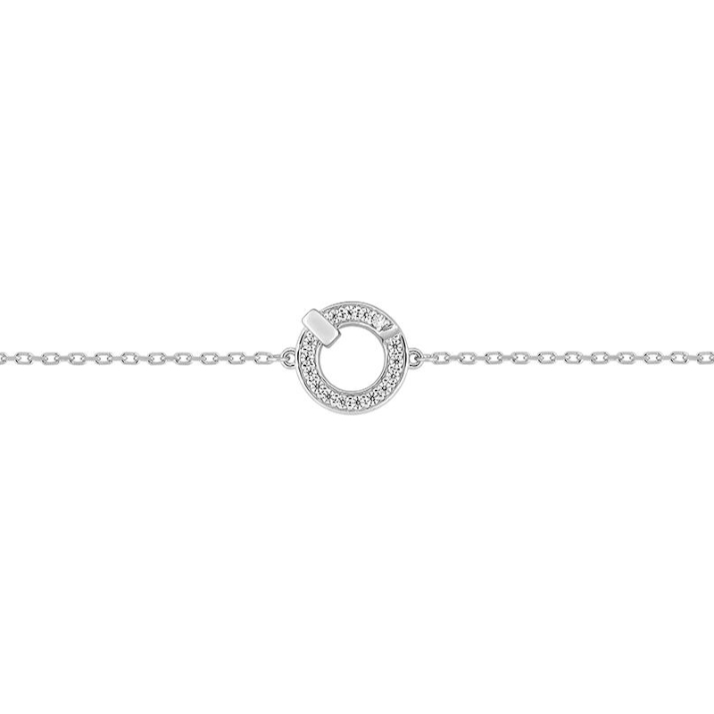 Bracelet-Femme-Argent-925-et-Oxydes-robbez-masson-333676-1 Bracelet Femme Argent 925/1000 et Oxydes de zirconium ROBBEZ MASSON