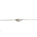 Bracelet Femme Argent 925/1000 et Oxydes de zirconium entre lassée ROBBEZ MASSON