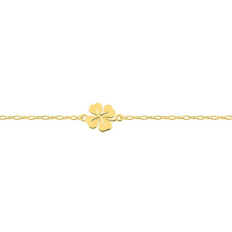 Bracelet Femme Trèfle à 4 feuilles Or jaune 750/1000 ROBBEZ MASSON