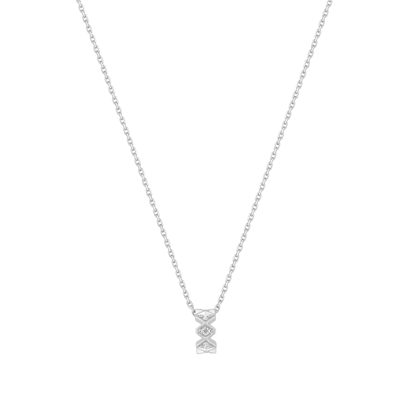 Collier Femme Or blanc 750/1000 et Diamants ROBBEZ MASSON