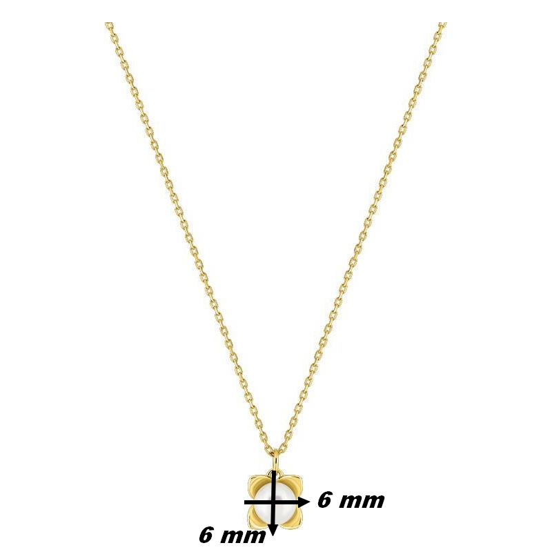 Collier-Femme-Or-jaune-750-perle-de-culture-3-7384-PO-dimensions Collier Femme Or jaune 750/1000 et Perle de culture ROBBEZ MASSON, dimensions