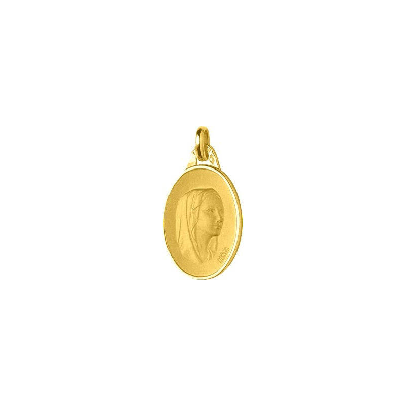 Médaille Vierge Or jaune 750/1000 ROBBEZ MASSON