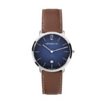 Montre Homme City HERBELIN, Acier inoxydable et Cuir marron 19515AP15GD