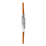 Montre Femme Vième Avenue HERBELIN, Acier inoxydable et bracelet double Cuir orange 17437AP29MDL, côté
