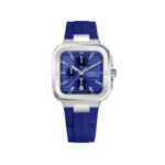 Montre Homme, Cap Camarat HERBELIN, Acier inoxydable et Elastomère FKM bleu 35646A115CB