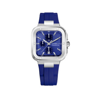 Montre Homme, Cap Camarat HERBELIN, Acier inoxydable et Elastomère FKM bleu 35646A115CB
