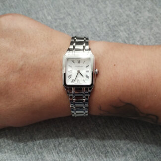 Montre Femme LUNA HERBELIN Acier inoxydable 17457B01 portée