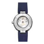Montre Homme NEWPORT Automatique HERBELIN, Elastomère FKM et Acier inoxydable 1768A15CB, arrière