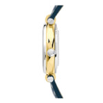 Montre Femme NEWPORT Originals HERBELIN, Acier inoxydable bicolore et Cuir bleu 14255T35, coté