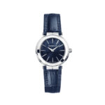 Montre Newport slim Femme cuir bleu et Acier inoxydable HERBELIN 16922AP60BL
