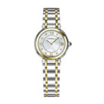 Montre Femme Galet HERBELIN Acier inoxydable bicolore et Oxydes de zirconium 17430BT59