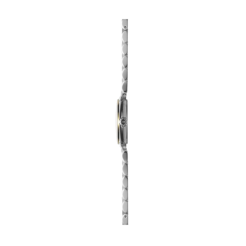 Montre Femme Galet HERBELIN Acier inoxydable bicolore et Oxydes de zirconium 17430BT59, côté