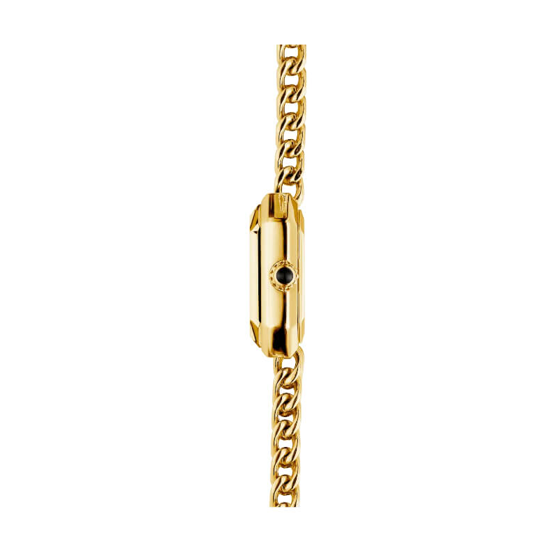 Montre Femme Octogone HERBELIN Acier inoxydable doré 17436BP49, côté