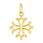 Pendentif Croix Occitane Or jaune 750/1000 ROBBEZ MASSON