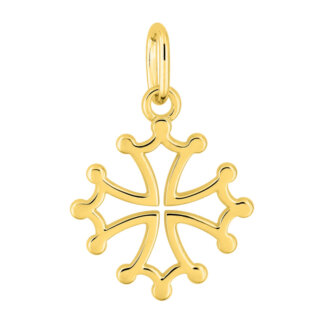 Pendentif Croix Occitane Or jaune 750/1000 ROBBEZ MASSON
