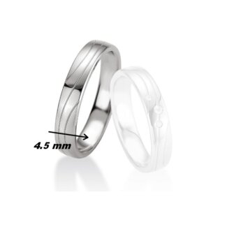 Alliance Argent 925/1000 BREUNING, largeur