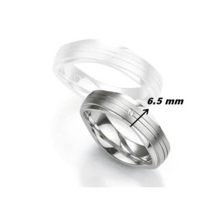 Alliance Argent 925/1000 et Diamant BREUNING, largeur