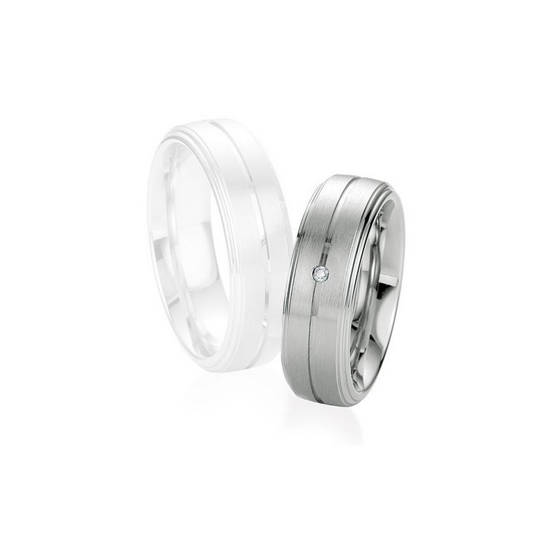 alliance-breuning-argent-925-et-diamant-48-08045 Alliance Argent 925/1000 et Diamant BREUNING