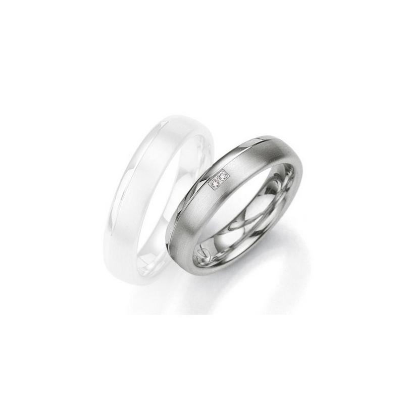 alliance-breuning-argent-925-et-diamants--48-08021 Alliance Argent 925/1000 et Diamants BREUNING