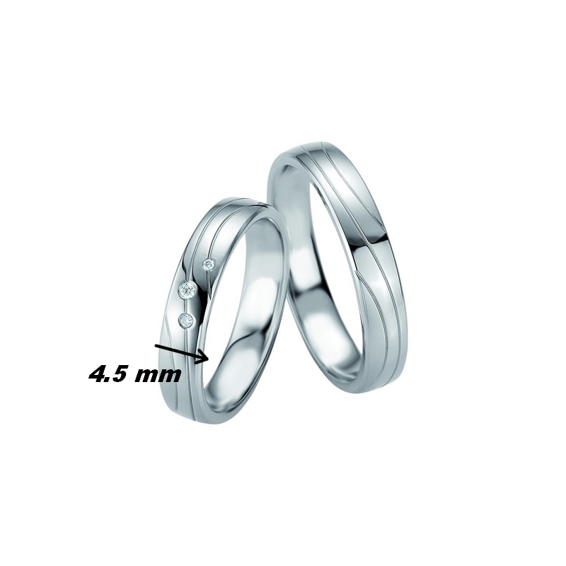 alliance-breuning-argent-925-et-diamants-48-08071-largeur Alliance Argent 925/1000 et 3 Diamants BREUNING, largeur