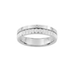 Bague Femme Acier inoxydable et Cristal blanc synthétique ROBBEZ MASSON