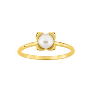 Bague Femme Or jaune 750/1000 et Perle de culture ROBBEZ MASSON