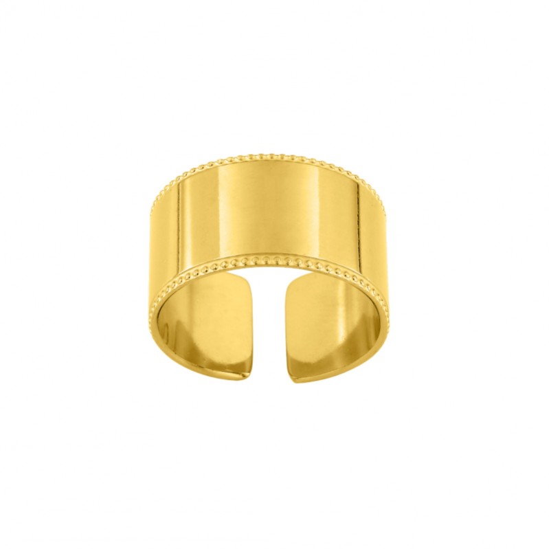 bague-ouverte-femme-acier-inoxydable-doré-robbez-masson-437137 Bague ouverte Femme Acier inoxydable doré ROBBEZ MASSON