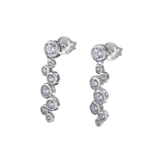 Boucles d’oreilles pendantes Femme Argent 925/1000 et Oxydes de zirconium LOTUS LP1979-4/1